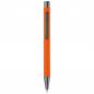 Preview: 10x Kugelschreiber / aus Metall / mit Soft-Touch / Farbe: orange