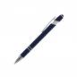 Preview: 10x Touchpen Kugelschreiber / aus Metall / Soft-Touch / Farbe: dunkelblau