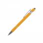 Preview: 10x Touchpen Kugelschreiber / aus Metall / Soft-Touch / Farbe: gelb