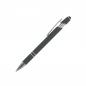 Preview: 10x Touchpen Kugelschreiber / aus Metall / Soft-Touch / Farbe: grau