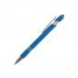 Preview: 10x Touchpen Kugelschreiber / aus Metall / Soft-Touch / Farbe: hellblau