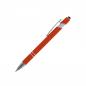 Preview: 10x Touchpen Kugelschreiber / aus Metall / Soft-Touch / Farbe: orange