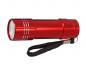 Preview: 2x LED Taschenlampe / aus Metall / Farbe: je 1x rot und blau