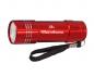 Preview: 2x LED Taschenlampe mit Namensgravur - aus Metall - Farbe: je 1x rot und blau