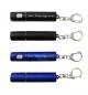 Preview: 2x Taschenlampe mit Gravur / aus Metall / Farbe: je 1x blau + schwarz