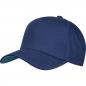 Preview: Baumwoll Basecap "CrisMa" 5 Panel / mit Metallverschluss / Farbe: dunkelblau