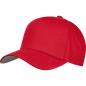 Preview: Baumwoll Basecap "CrisMa" 5 Panel / mit Metallverschluss / Farbe: rot