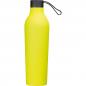 Preview: Gummierte Trinkflasche / 750ml / Farbe: gelb