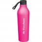 Preview: Gummierte Trinkflasche mit Namensgravur - 750ml - Farbe: pink