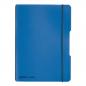 Preview: Herlitz Notizheft / DIN A5 / flexibel / 40 Blatt / kariert / Farbe: blau