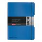 Preview: Herlitz Notizheft flex / DIN A4 / je 40 Blatt kariert + liniert / Farbe: blau