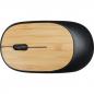 Preview: Kabellose Maus mit Namensgravur - Mouse - 2.4 GHz - Farbe: schwarz-beige