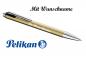 Preview: Pelikan Kugelschreiber Snap Metallic mit Namensgravur - Farbe: gold