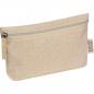 Preview: Tasche aus Baumwolle / Kosmetiketui / Faulenzer / Farbe: beige