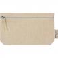 Preview: Tasche aus Baumwolle / Kosmetiketui / Faulenzer / Farbe: beige