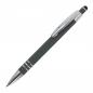 Preview: Touchpen Kugelschreiber / aus Metall / mit Soft-Touch / Farbe: grau