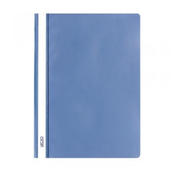 10 Herlitz Schnellhefter / DIN A4 / PP / extra stabil / Farbe: dunkelblau