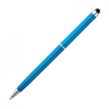 10 Touchpen Kugelschreiber / Farbe: hellblau