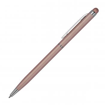 10 Touchpen Kugelschreiber / schlankes design / Farbe: rosegold