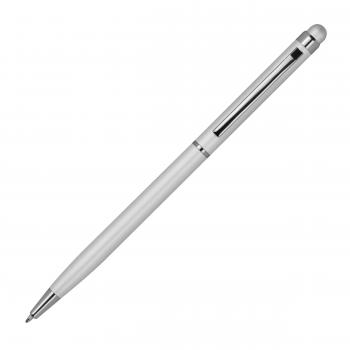 10 Touchpen Kugelschreiber / schlankes design / Farbe: silber