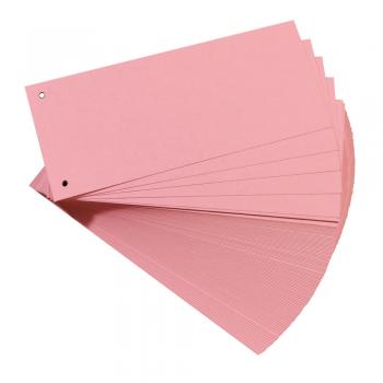 100 Herlitz Trennstreifen / 180g / Farbe: rosa