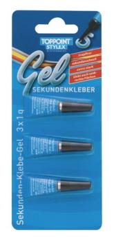 15 (5x 3) Tuben Klebegel Sekundenkleber 1g