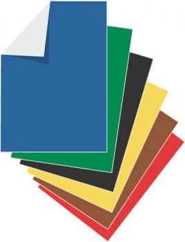 24 (2x 12) Blatt Buntpapier Bastelpapier DIN A4