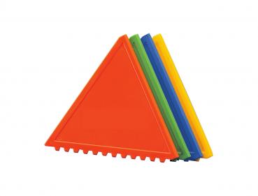 5x Eiskratzer / Farbe: je 1x weiß, rot, blau, gelb, grün