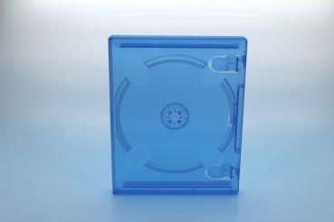 5x Playstation 4 Ersatz Hülle / Farbe: blau transparent