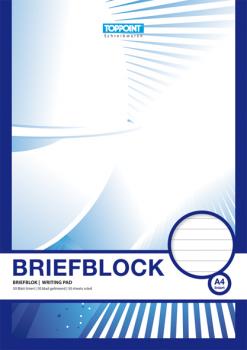 Briefblock liniert DIN A4 Schreibblock