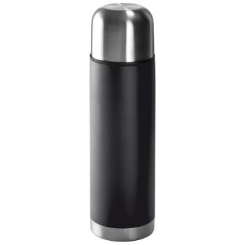 Edelstahl Isolierkanne / Thermosflasche / Thermoskanne / 0,5l / Farbe: schwarz