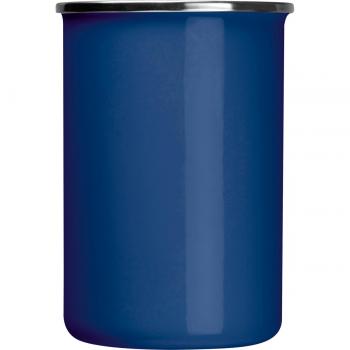 Emaille Tasse / Füllvermögen: 550ml / Farbe: blau