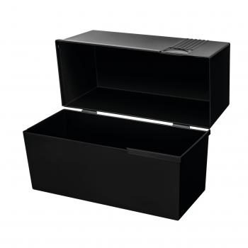 Herlitz Karteikasten / Lernbox / DIN A5 / Farbe: schwarz