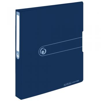 Herlitz Ringbuch / DIN A4 / 25mm Füllhöhe / aus PP / Farbe: dunkelblau