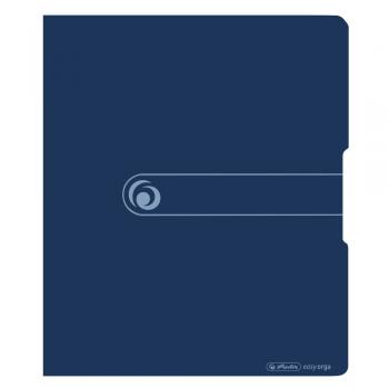 Herlitz Ringbuch / DIN A4 / 25mm Füllhöhe / aus PP / Farbe: dunkelblau