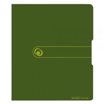 Herlitz Ringbuch / DIN A4 / 25mm Füllhöhe / aus PP / Farbe: dunkelgrün