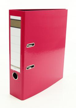 Livepac Caribic Glanz-Ordner / DIN A4 / 75mm breit / Farbe: pink