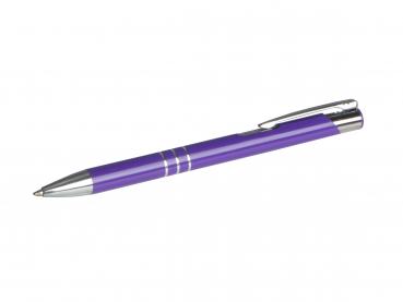 Metall Schreibset / Touchpen Kugelschreiber + Kugelschreiber / Farbe: violett