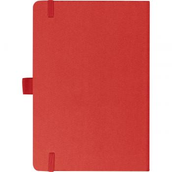 Notizbuch / Cover aus Bambus / DIN A5 / 192 Seiten / Farbe: rot