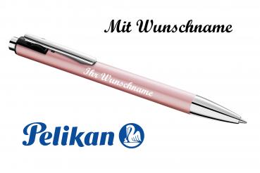 Pelikan Kugelschreiber Snap Metallic mit Namensgravur - Farbe: rosegold