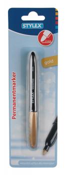 Permanentmarker / Farbe: gold