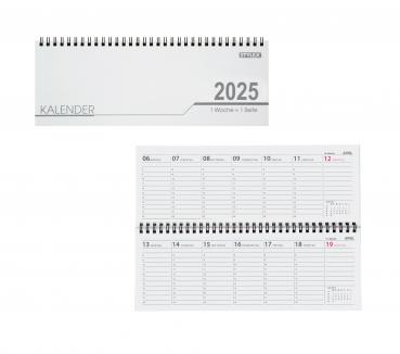 Schreibtisch Kalender / 32 Blatt / Schreibtischquerkalender 2025