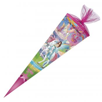 Schultüte mit Namensgravur - Zuckertüte - 85cm / eckig "schleich bayala 2"