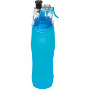 Sporttrinkflasche mit Sprayfunktion / 700ml / Farbe: hellblau