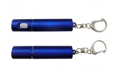 Taschenlampe / aus Metall / Farbe: blau