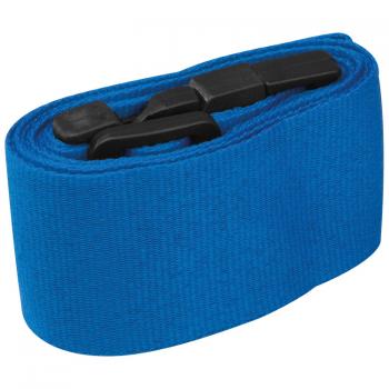 Verstellbares Kofferband / Koffergurt / aus Polyester / Farbe: blau