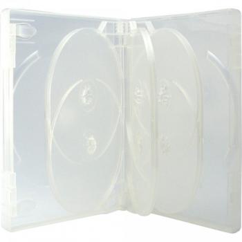 XLayer 8fach 8er DVD CD Box Hülle transparent