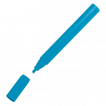 XXL Textmarker / Größe: ø 2,2 x 22,6 cm / Farbe: hellblau