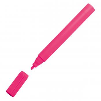 XXL Textmarker / Größe: ø 2,2 x 22,6 cm / Farbe: pink