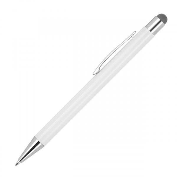 10 Touchpen Kugelschreiber / aus Metall / Stylusfarbe: anthrazit